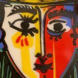 Empty pocket in polychrome earthenware Picasso, 1988