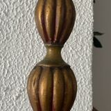 Vintage carved wooden lamp base – Baroque / Italian style