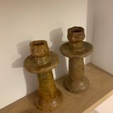 Pair of tamegroute candle holders