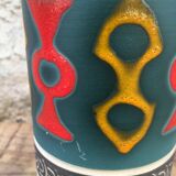 Brown vase West Germany