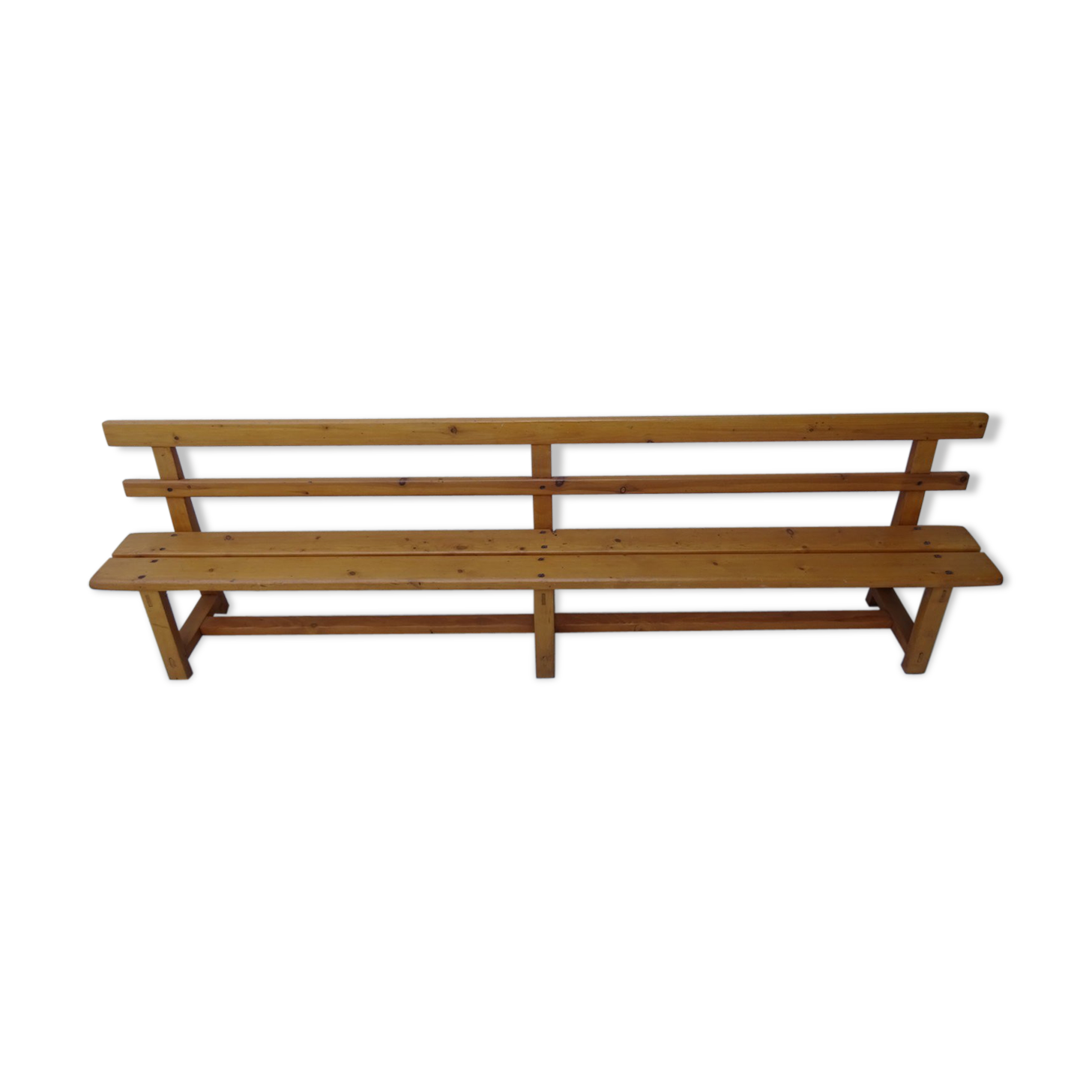 Kindergarten bench solid wood