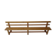 Kindergarten bench solid wood