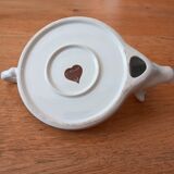 Porcelain cow head dish, for camembert