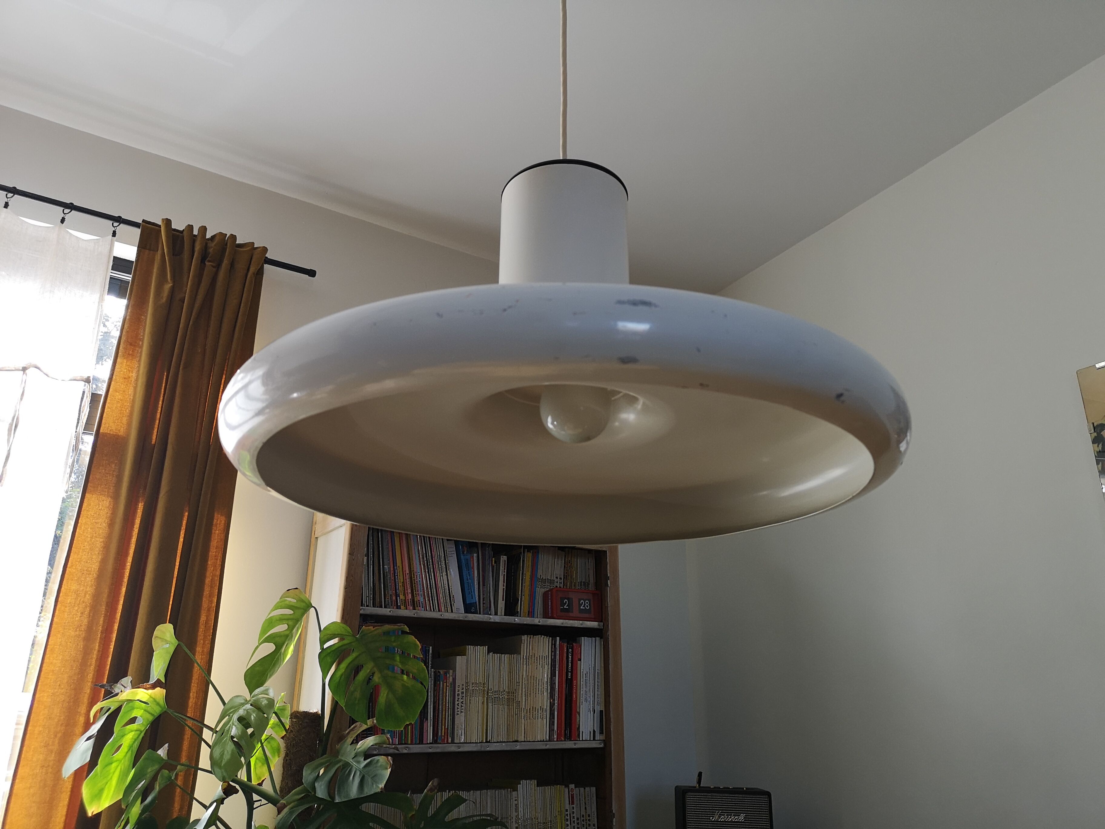 White Lita hanging 60 cm