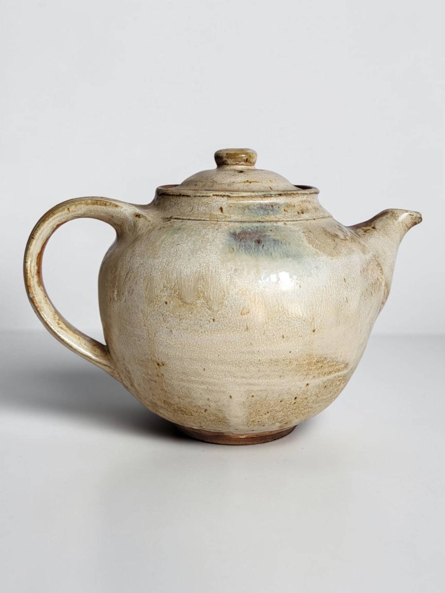 Théière en grès émaillé – Hervé Rousseau, Atelier de Boisbelle, La Borne