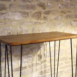 Wrought iron rolling trolley from the 60s