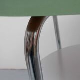 1930s loop table in chrome and formica