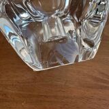 Pair of Daum candlesticks