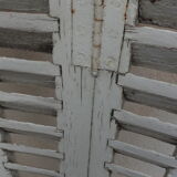 2 shutters with fixed louvers