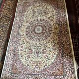 Tapis cachemire et soie
