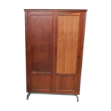 Vintage school cabinet, tubular base, 50/60 period