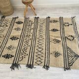 Handmade Moroccan Berber carpet 223 x 143 CM