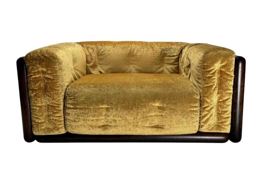 Cornaro Sofa attributed to Carlo Scarpa for Gavina, 1973
