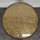 Rosewood and breccia marble bouillotte table