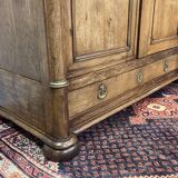 Empire wardrobe from the early 19th century in oak.