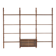Teak modular shelving unit, Danish design, 1960s, made in Denmark