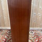 1950s curtain cabinet - Functionalist design in oak