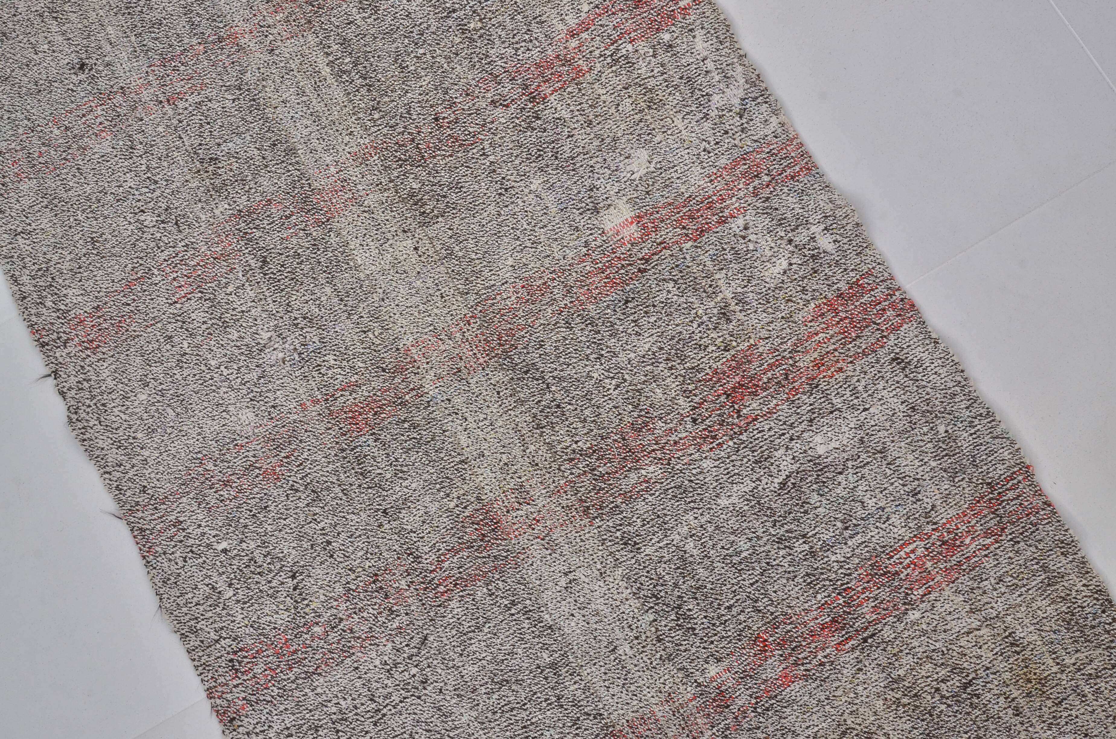 Oushak Hallway Vintage Runner Rug sku  1694