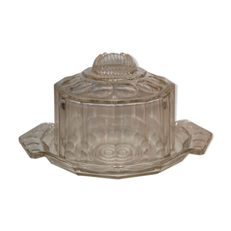 Bell glass and tray, art deco of the 1930