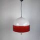 "Orbital" pendant light – red and white (1970s)