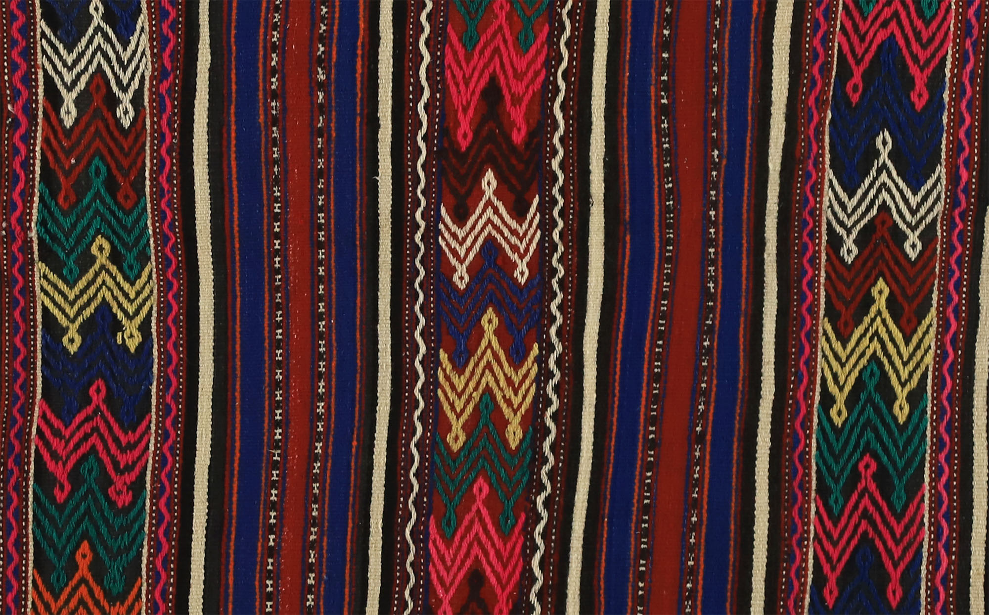 Anatolian handmade kilim rug 196 cm x 148 cm