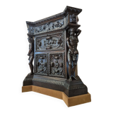 Renaissance-style castle buffet with 19th-century Atlanteans