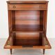 Solid wood bar cabinet, Louis XVI style – mirror and shelf