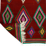 Anatolian handmade kilim rug 340 cm x 164 cm