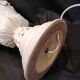 Large ceramic lamp from Manises with floral decoration  
-Circa 1960/1970