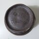 2 asymmetrical brutalist stoneware bowls signed G.Toutous Vintage
