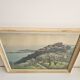 Old lithograph - Landscape Riviera Mediterranean Eze - A. Marc