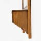 Item Name French Wooden Shaving Cabinet with Mirror, 1890s