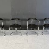 Post Modern dining chairs, set of 4 - 1980s