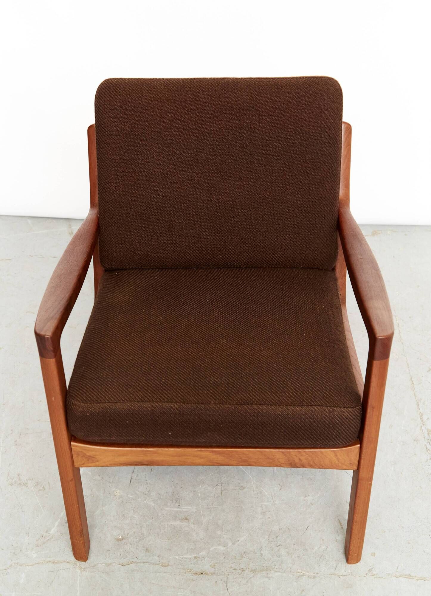 Fauteuil "Senator" du milieu du siècle par Ole Wanscher pour France & Søn