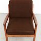 Fauteuil "Senator" du milieu du siècle par Ole Wanscher pour France & Søn