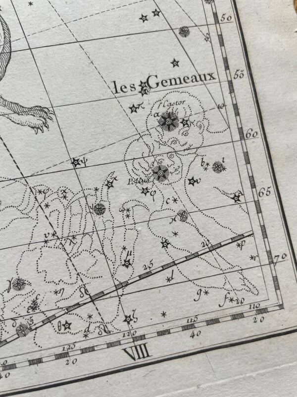 Le Lynx et le Petit Lyon - Planche d’astrologie 1795