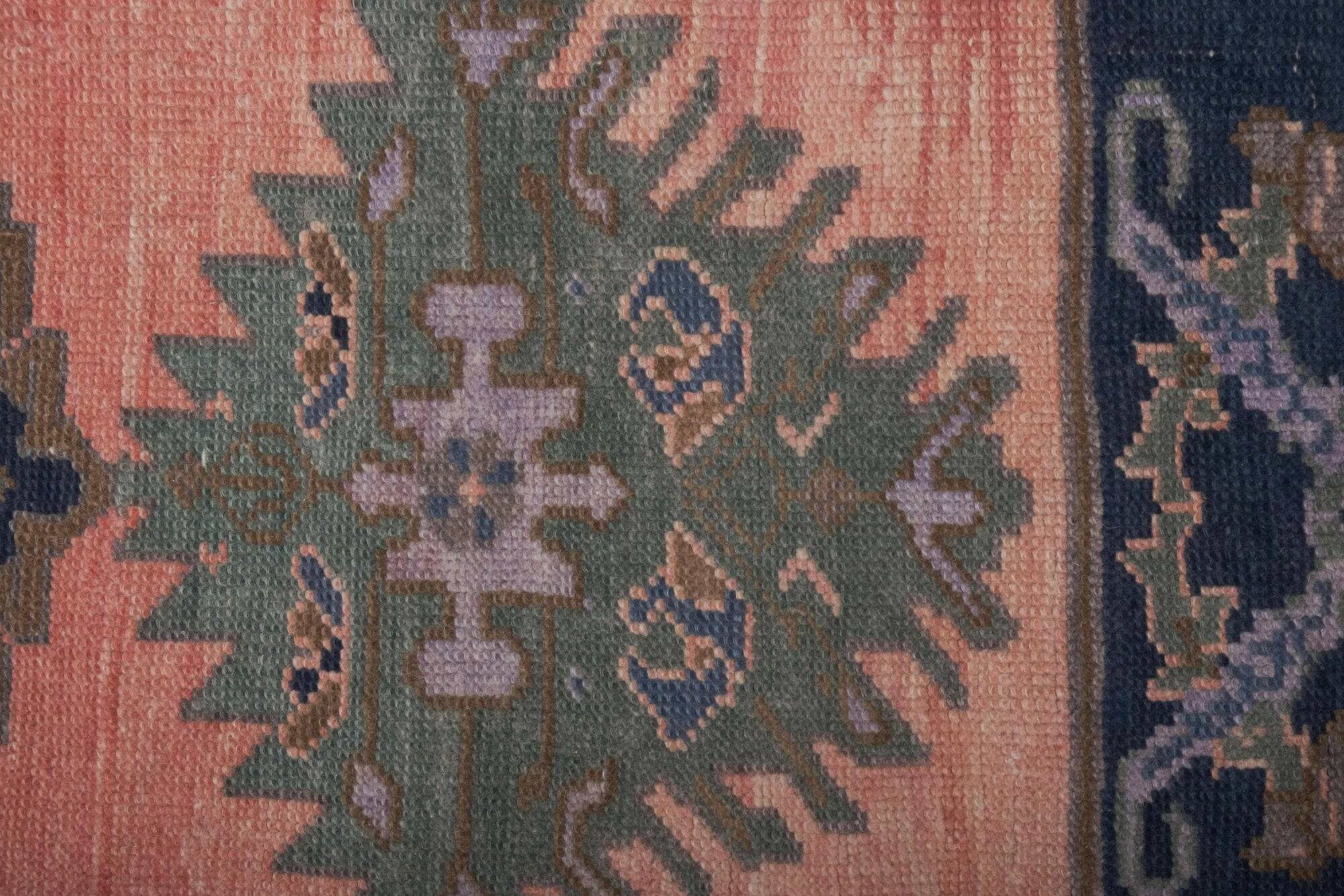 Tapis de couloir turc vintage