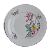 Dish in earthenware J. Old man of the 19th century