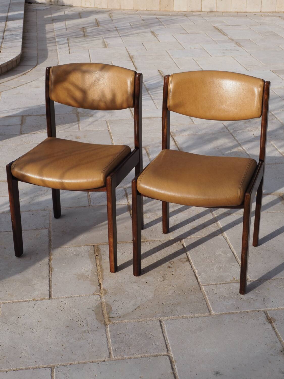 Scandinavian chair pair - Roche Bobois