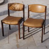 Scandinavian chair pair - Roche Bobois