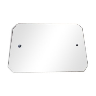 Barbier style mirror to hang - 45x30cm