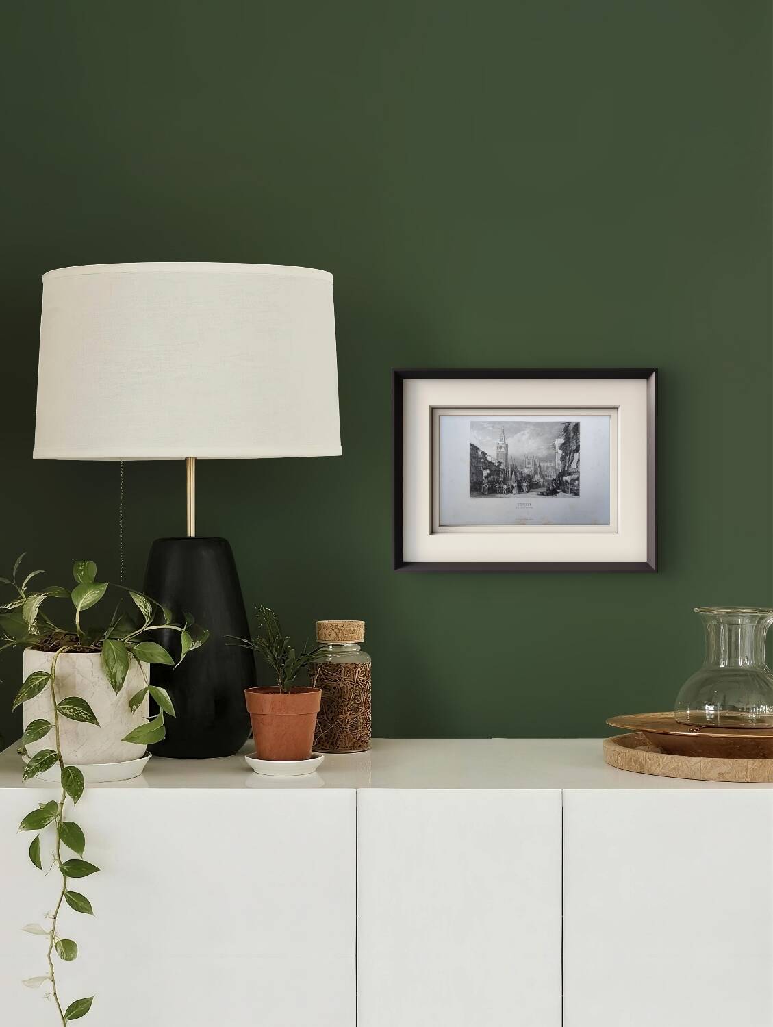 Seville, Spain, printed illustration from 1841.