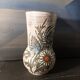 Handmade Vallauris ceramic vase, signed Fonck and Mateo