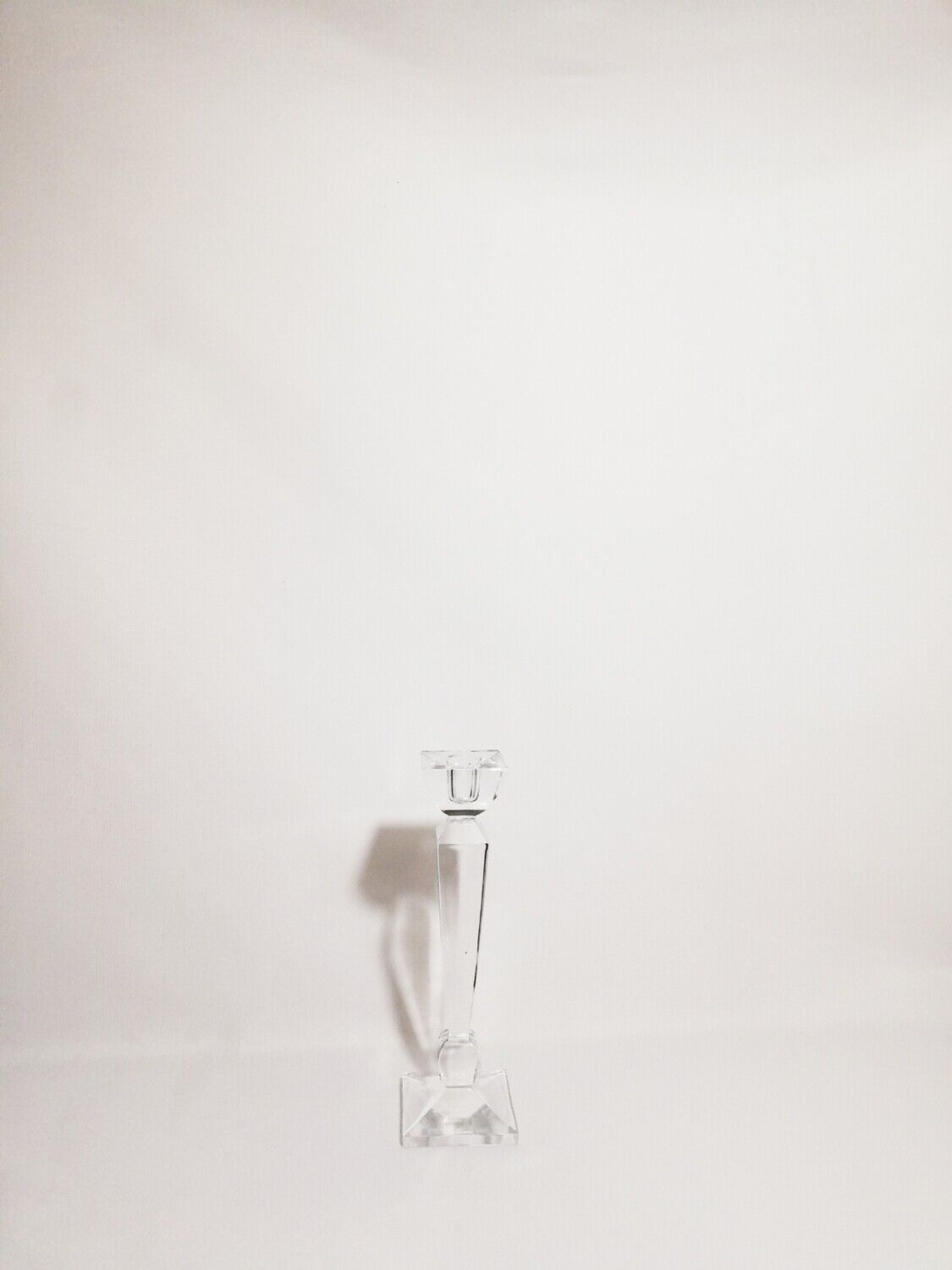 Crystal candlestick