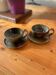 Stoneware mug duo