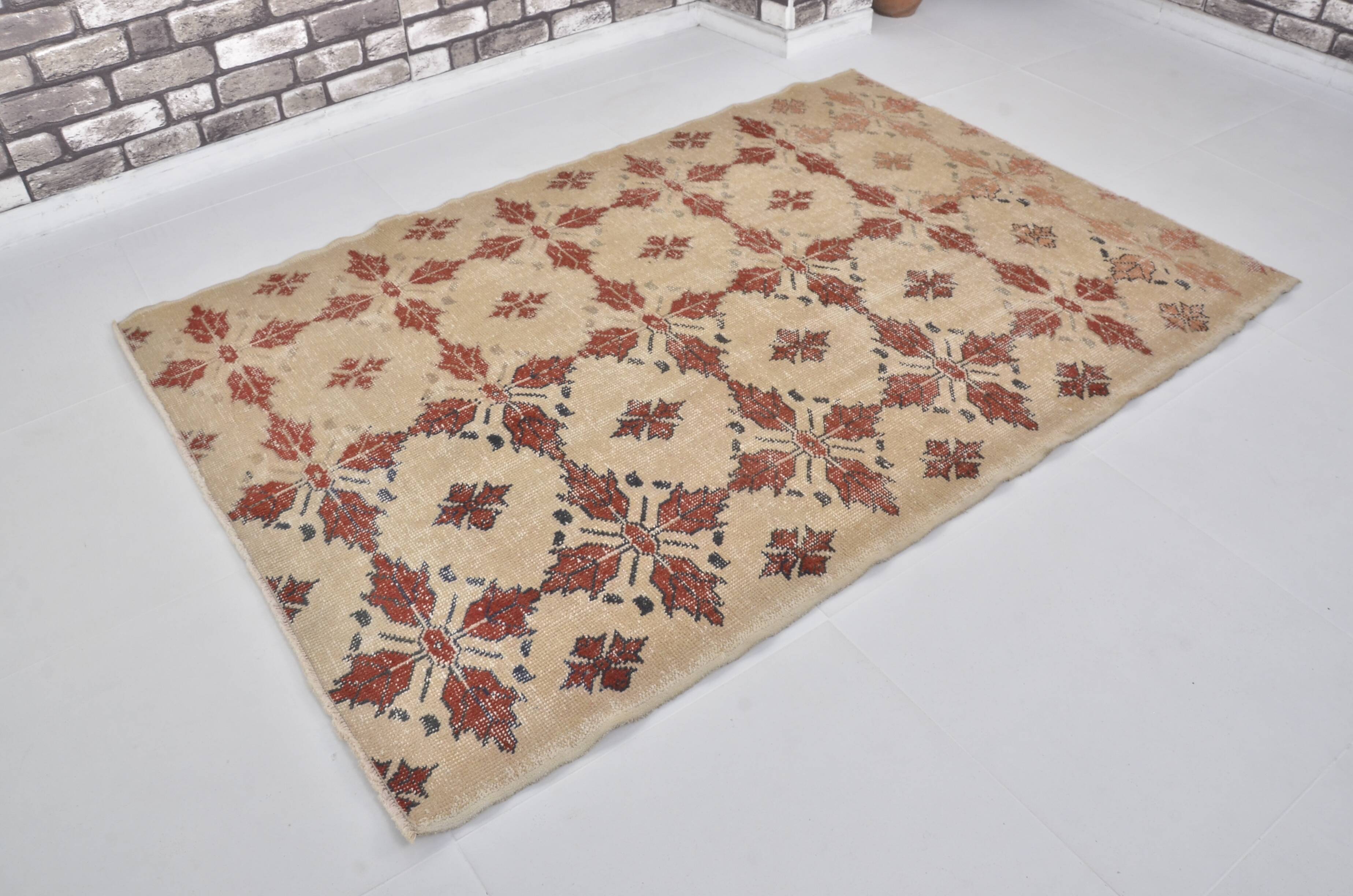 Red & Tan Anatolian Rug sku 2450.