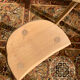 Paire de tabourets  bois brut