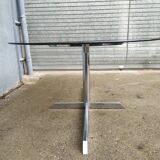 Design chrome oval table