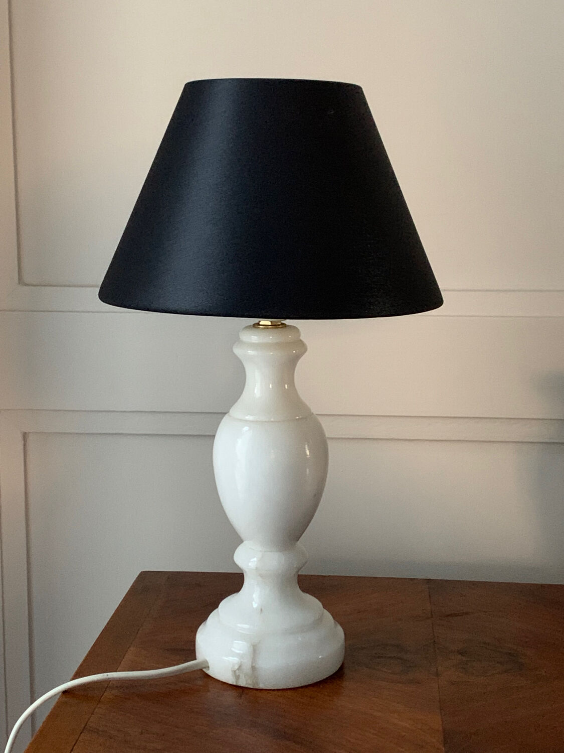 Vintage alabaster lamp