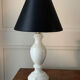 Lampe vintage en albâtre